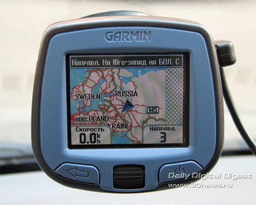 масштаб GARMIN StreetPilot i3 