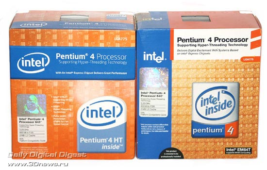 Intel Pentium 4 641