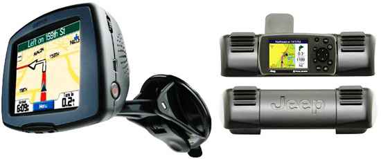 Mopar Jeep Trail Guide, Garmin StreetPilot C320