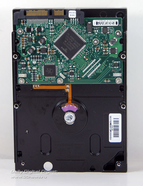Seagate Barracuda 7200.10 внешний вид снизу