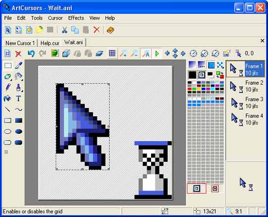 ArtCursors: работа с курсорами в Windows