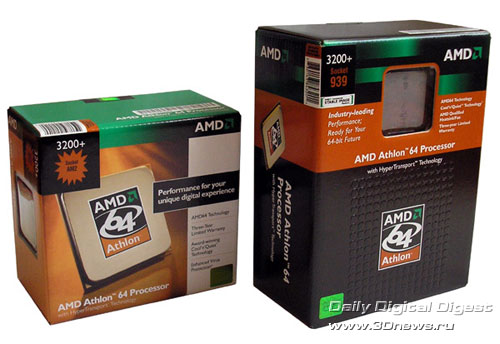 Athlon 64 в упаковке