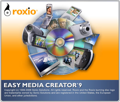 Roxio Easy Media Creator 9