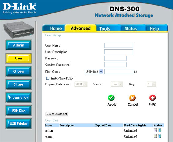 D-Link DNS-300  