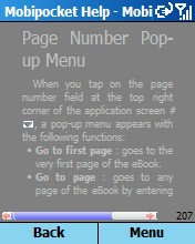 Mobipocket Reader, �������������� ������