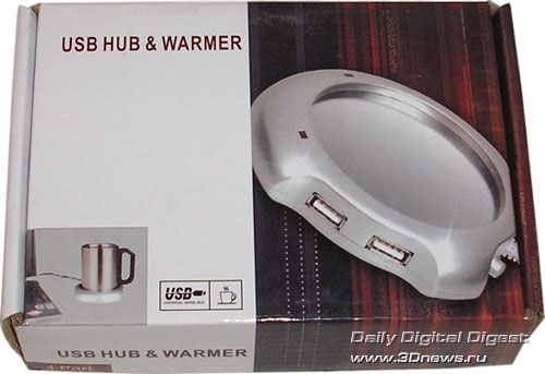 USB HUB & Warmer в поставляемой упаковка