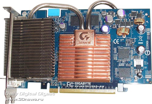 ����������� ������� Gigabyte GF7600GT Silent