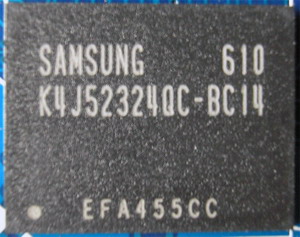 чип памяти на ASUS GF7600GT Silent