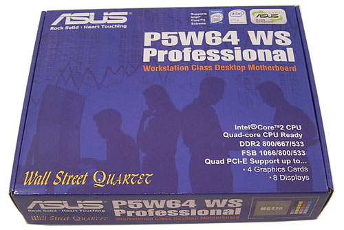 упаковка ASUS P5W64-WS Pro