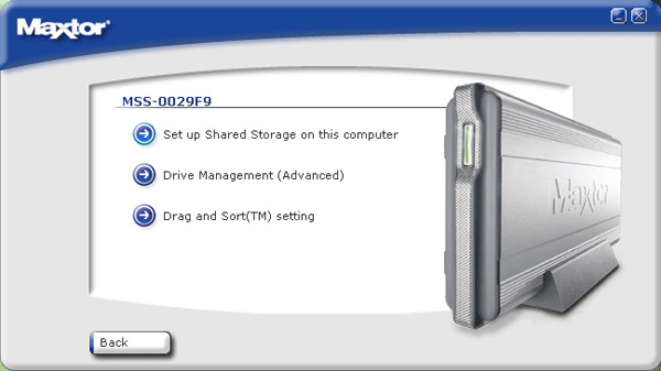 Maxtor Shared Storage