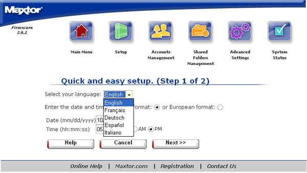 Maxtor Shared Storage