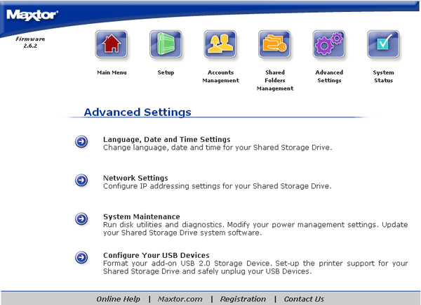 Maxtor Shared Storage