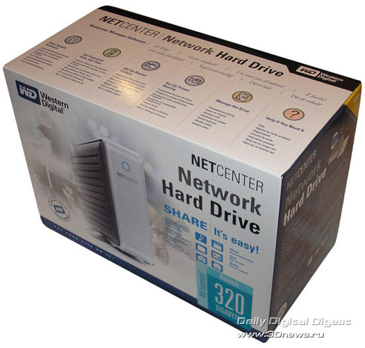 Western Digital NetCenter� 320 Gb Network Drive