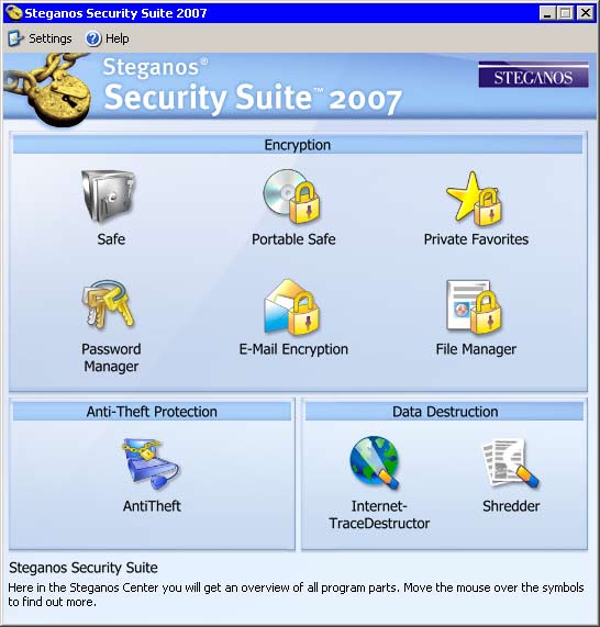 Steganos Security Suite 2007