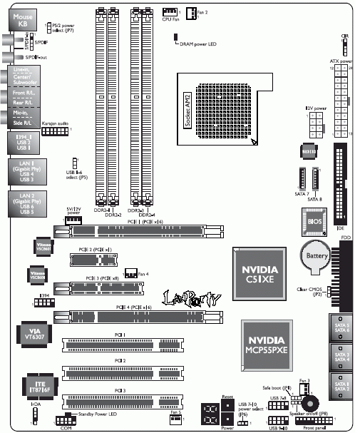 DFI LanParty NF590 SLI M2R/G