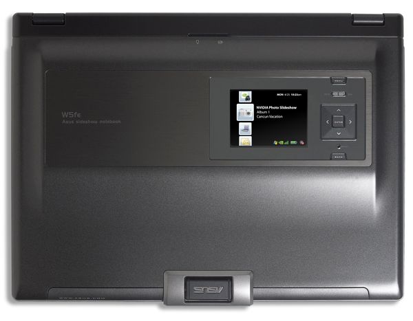 ASUS W5Fe with NVIDIA Preface Personal Media Display