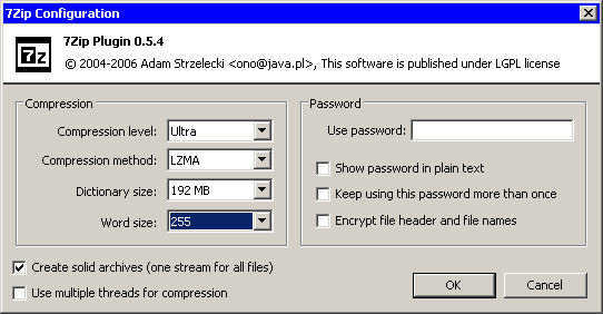 7Zip Plugin 0.5.4