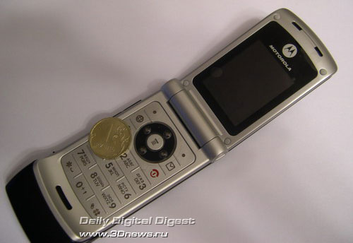 Внешний вид Motorola W375