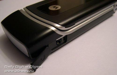 Motorola W375 гнездо для стереогарнитуры