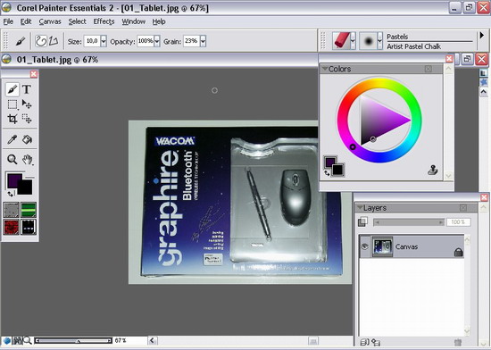 Corel Painter Essentials 2, ���� ���������