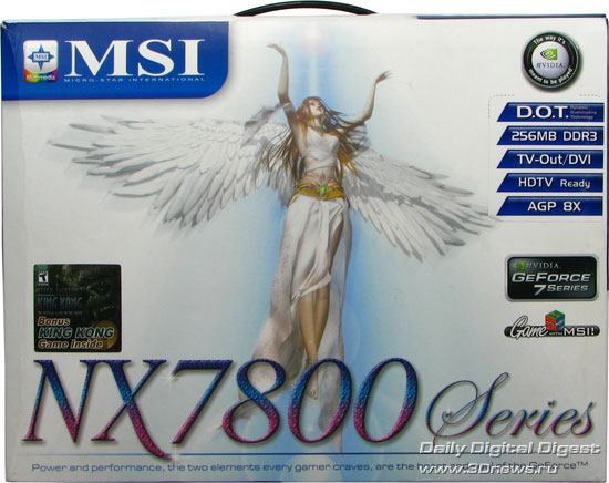 MSI 7800GS 256 AGP ������� ������� �������