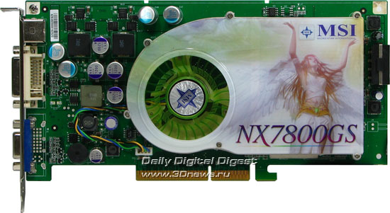 MSI 7800GS 256 AGP ��� �������
