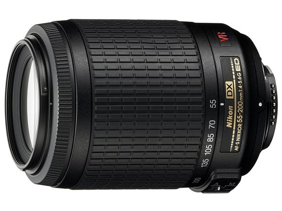 AF-S DX VR Zoom-Nikkor 55�200�� f/4�5.6G IF-ED