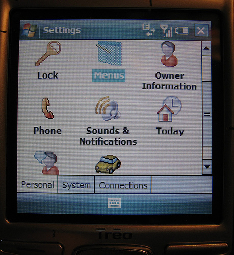 ������ ���� Palm Treo 750 �� ���� Windows Mobile 6.0