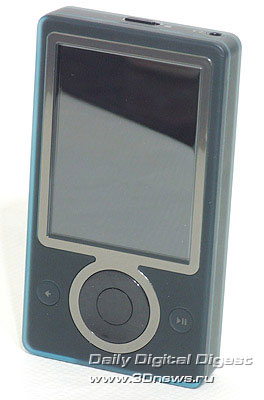 Zune. Вид спереди
