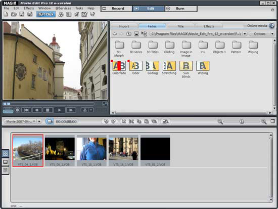 MAGIX Movie Edit Pro 12