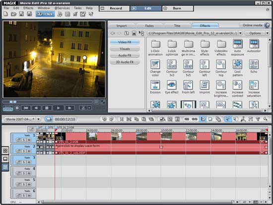 MAGIX Movie Edit Pro 12