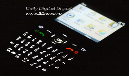 Samsung i600 Ultra. QWERTY клавиатура