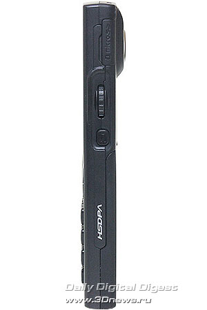 Samsung i600 Ultra. Вид справа