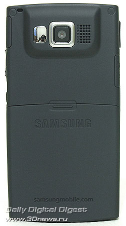 Samsung i600 Ultra. Вид сзади