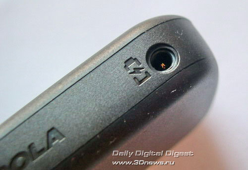гнездо для зарядного устройства Motorola W 205