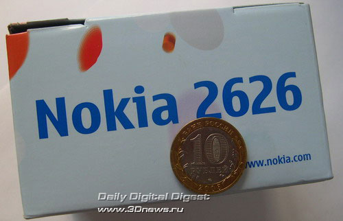 Упаковка Nokia 2626