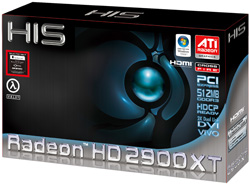 HIS Radeon HD 2900 XT in box