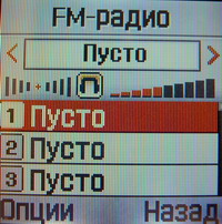 Меню Samsung SGH-C160