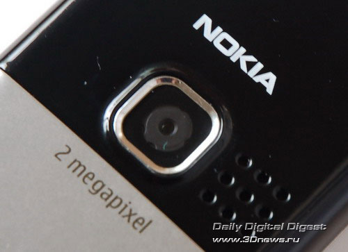 Nokia 6300 объектив камеры и динамик