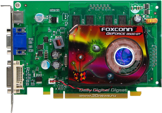 Foxconn 8500GT вид спереди