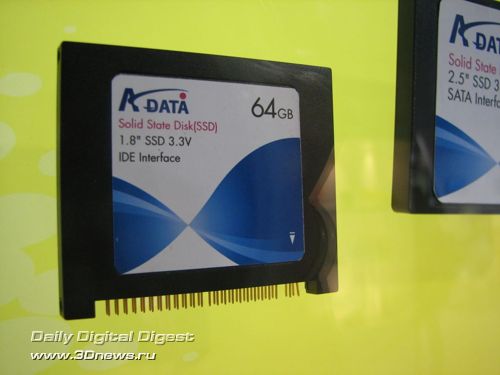 SSD - так выглядят вживую убийцы HDD формата 1,8 и 2,5 дюйма
