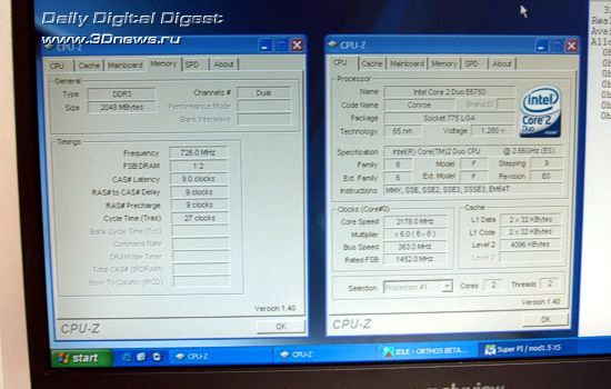 DDR3 в разогнанном варианте от A-DATA