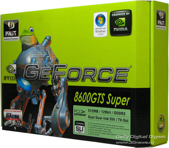Palit 8600GTS Super 512 �� ������� ������� �������