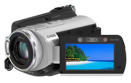 Sony HDR-SR5C: видеокамера со встроенным жестким диском на 100 Гб