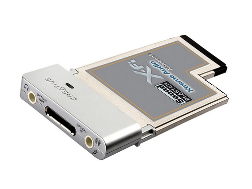 Sound Blaster X-Fi Xtreme Audio Notebook
