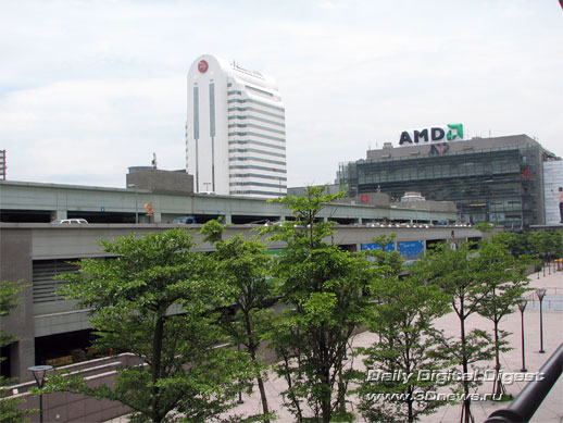 AMD advert at Taipei