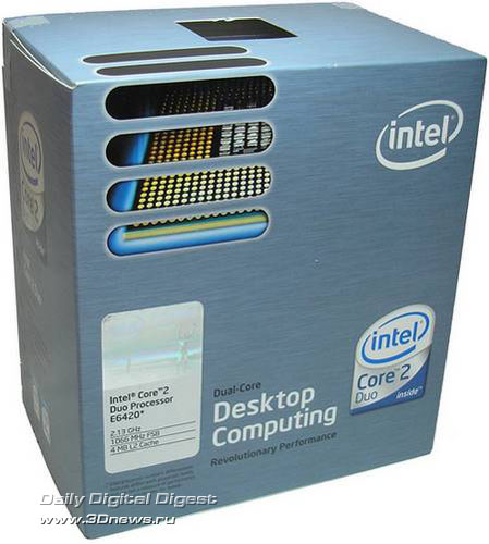 Упаковка Intel Core 2 Duo E6420
