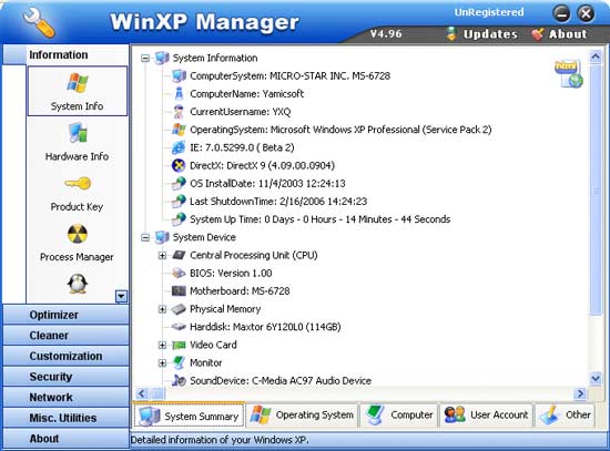 winxpmanager