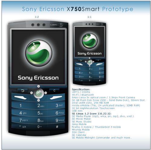 Sony Ericsson X750