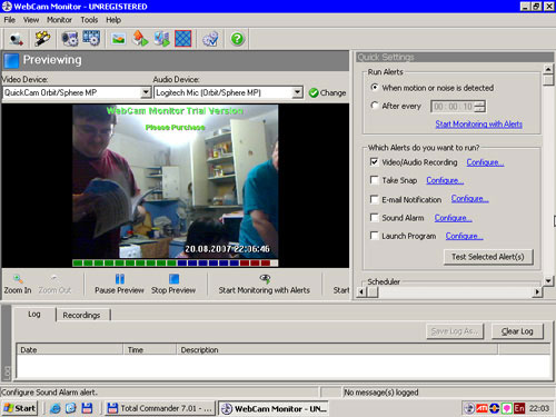 Программа может добавлять различные видеоэффекты на все веб-камеры